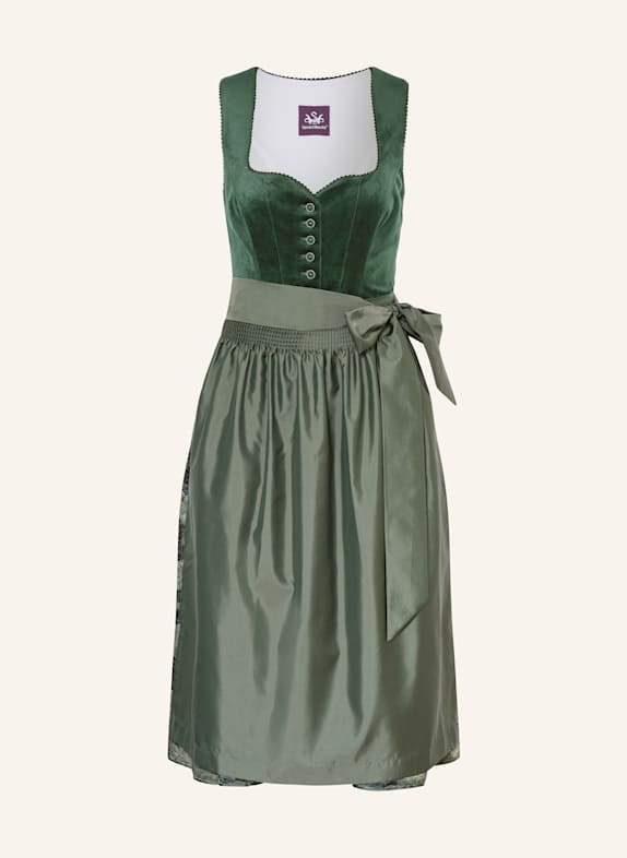 Spieth & Wensky Dirndl FABIANA GRÜN/ DUNKELGRÜN