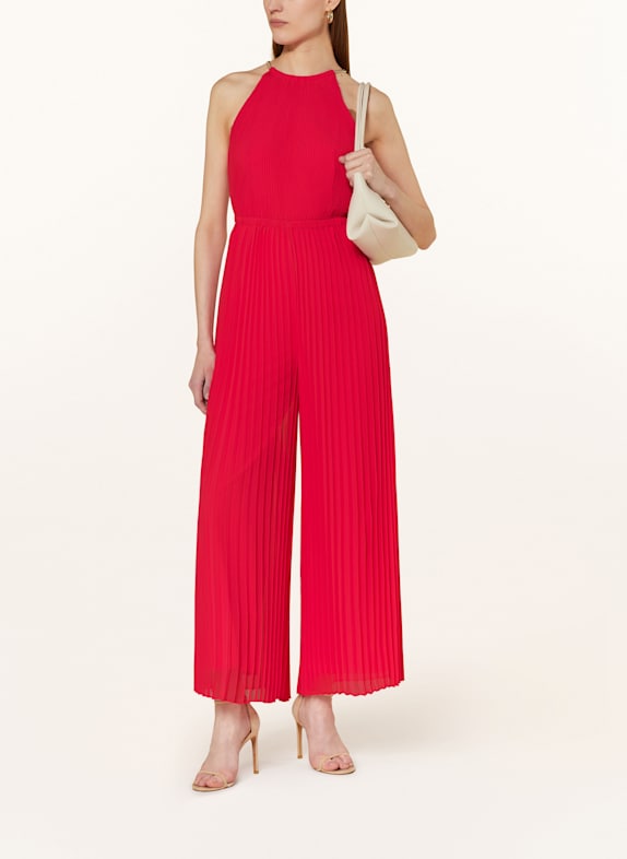 APART Pleated jumpsuit PINK