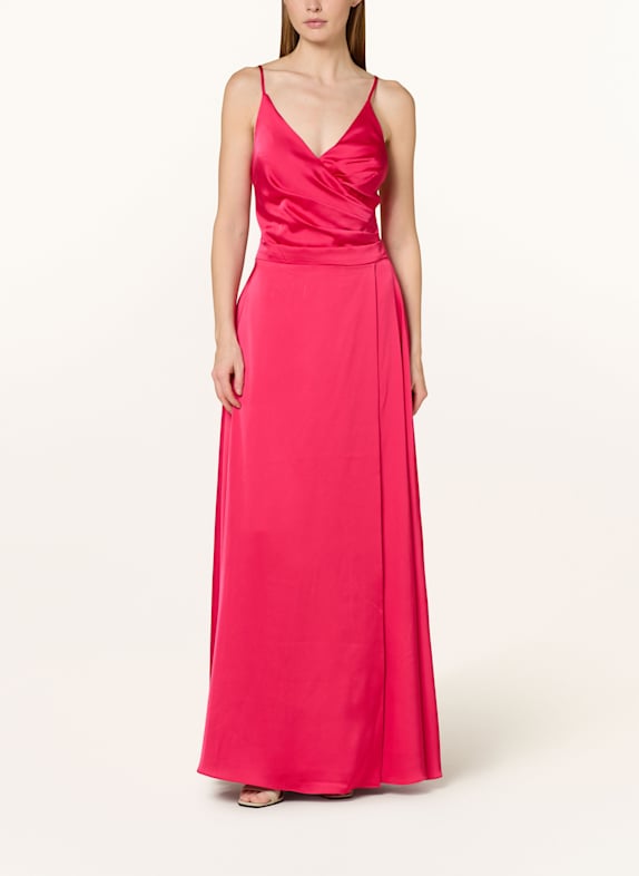 APART Abendkleid in Wickeloptik PINK