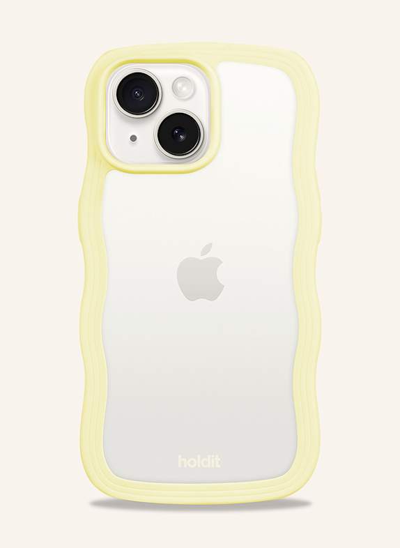 holdit Smartphone-Hülle WAVY HELLGELB