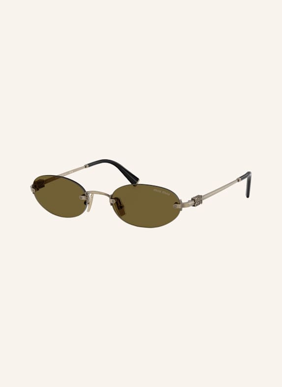 MIU MIU Sonnenbrille MU A54S 26C09Z - GOLD/ BRAUN