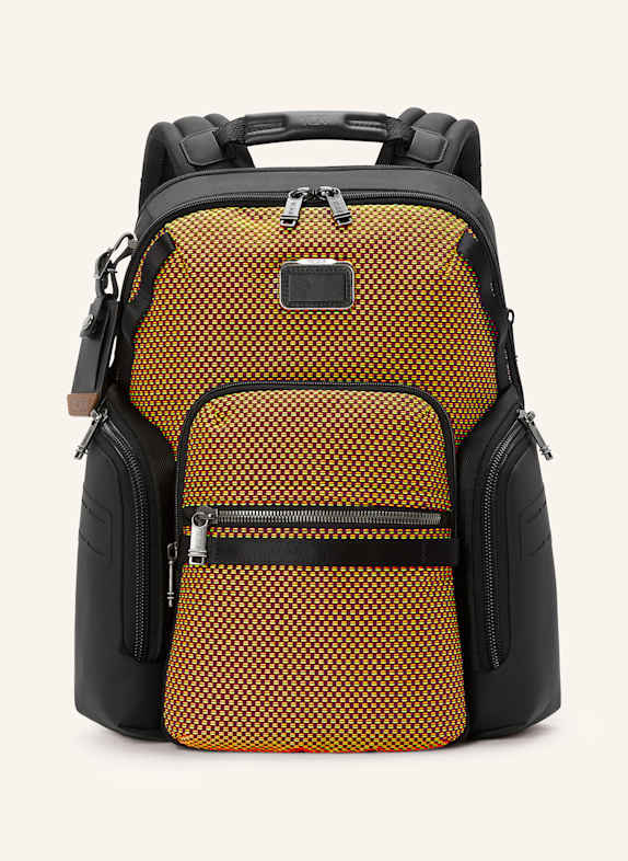 TUMI Batoh ALPHA BRAVO NAVIGATION s přihrádkou na notebook ČERNÁ / ČERVENÁ