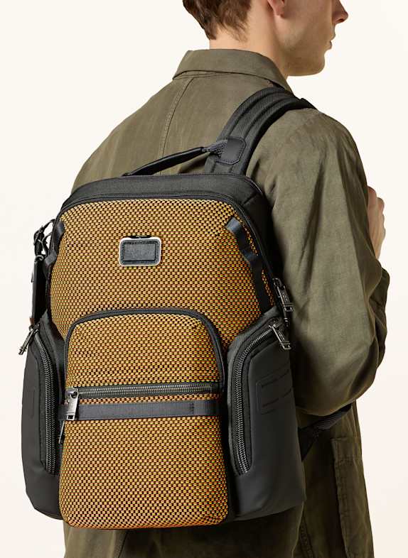 TUMI ALPHA BRAVO rygsæk NAVIGATION med laptop-rum SORT / RØD