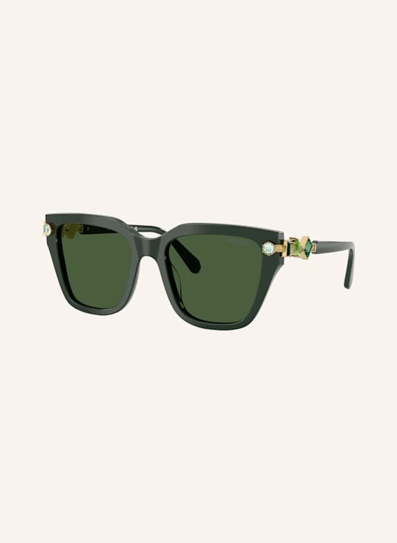 SWAROVSKI Sunglasses SK6041 102671 - DARK GREEN/ DARK GREEN