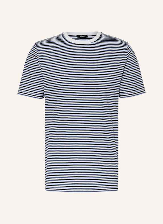 REISS T-shirt BAY DARK BLUE/ WHITE/ BLACK