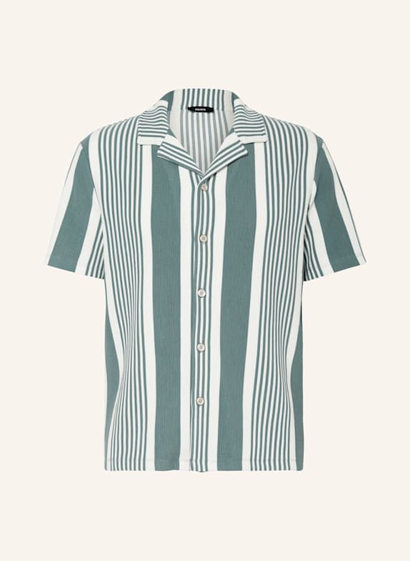 REISS Resorthemd Regular Fit PETROL/ ECRU
