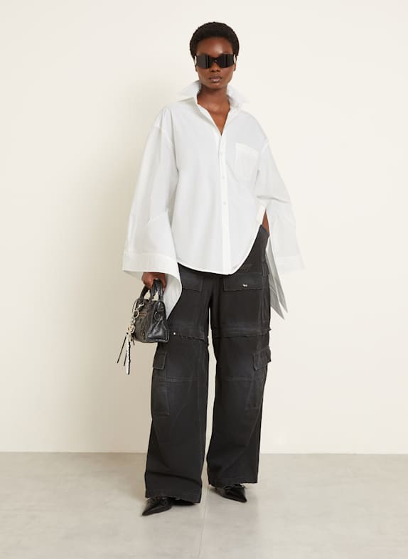 BALENCIAGA Hemdbluse WEISS