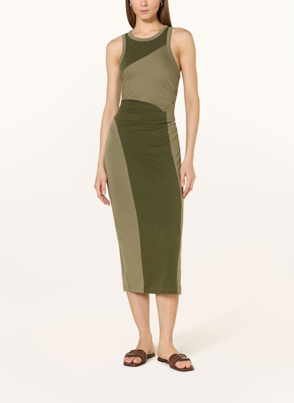 REISS Etuikleid AVA DUNKELGRÜN/ KHAKI