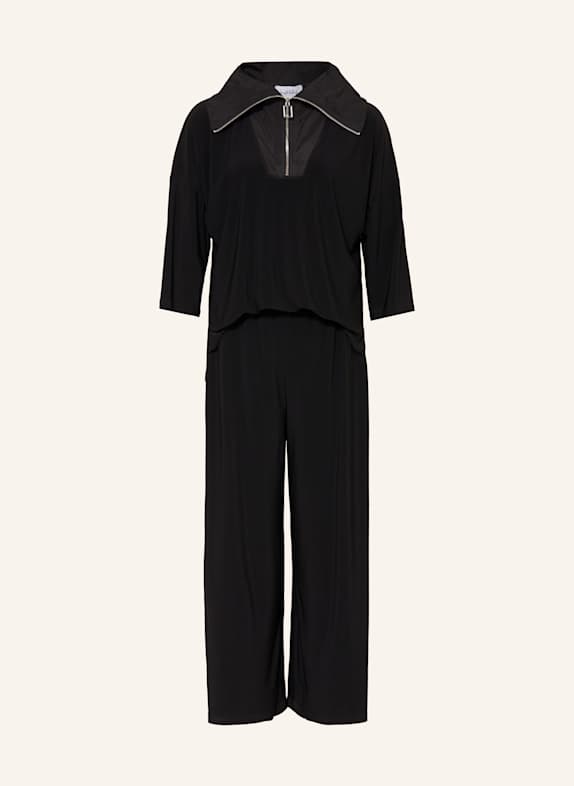 Joseph Ribkoff Jumpsuit with 3/4 sleeves BLACK