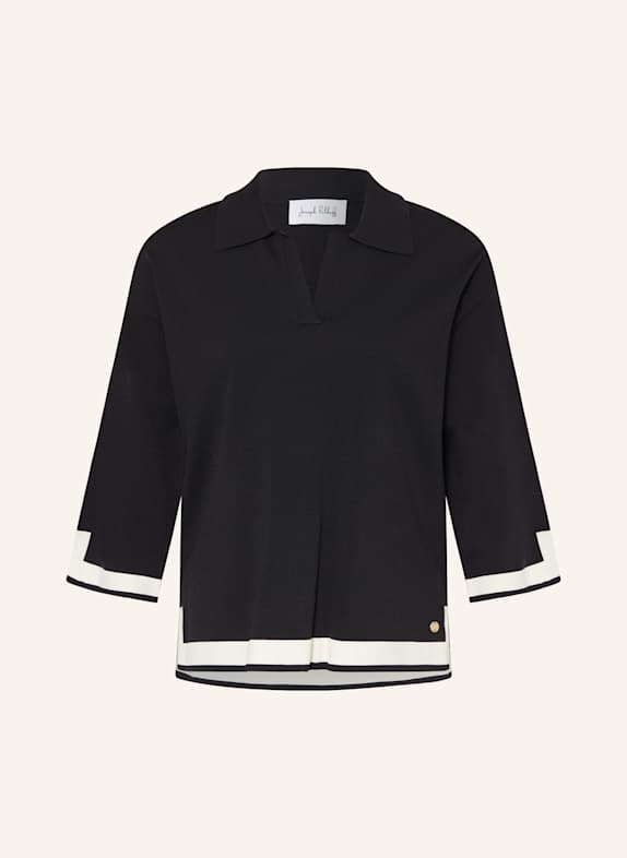 Joseph Ribkoff Pullover mit 3/4-Arm SCHWARZ/ ECRU