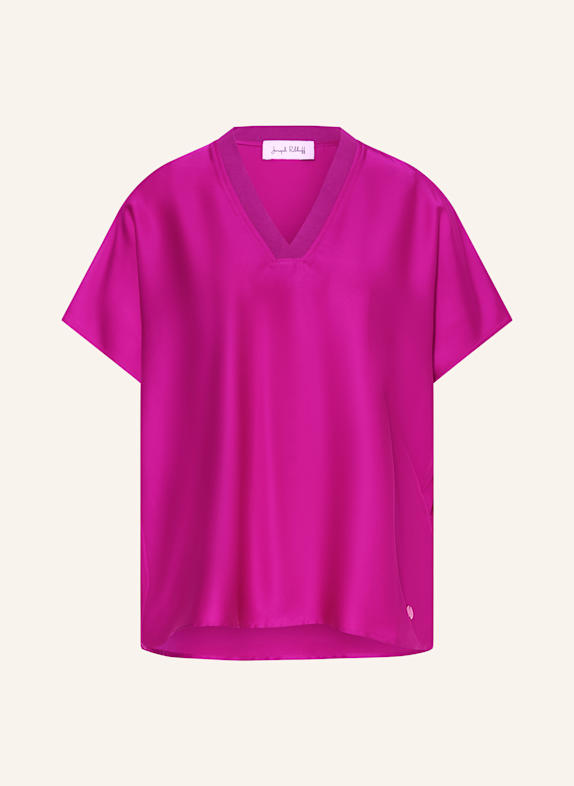 Joseph Ribkoff Blusenshirt aus Satin FUCHSIA