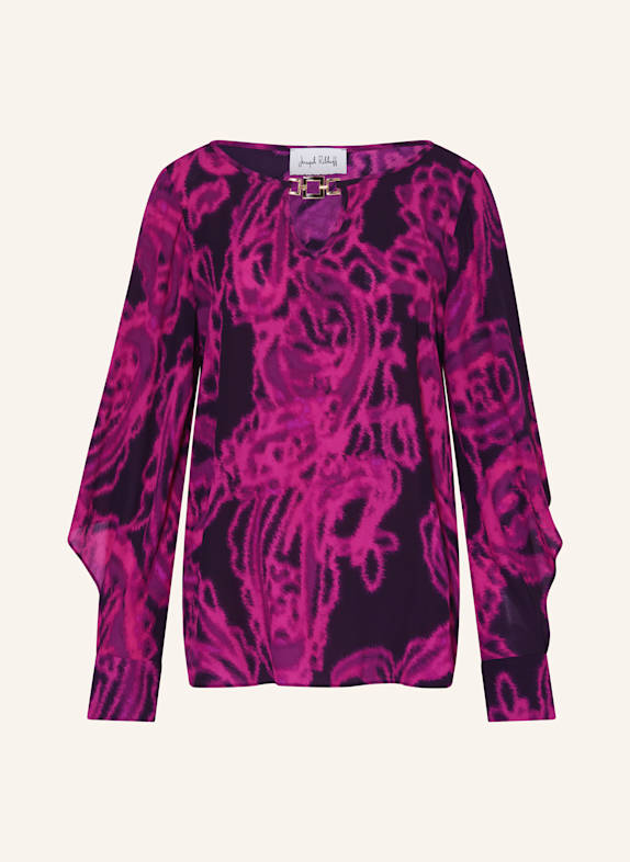 Joseph Ribkoff Blusenshirt mit Cut-outs FUCHSIA / SCHWARZ