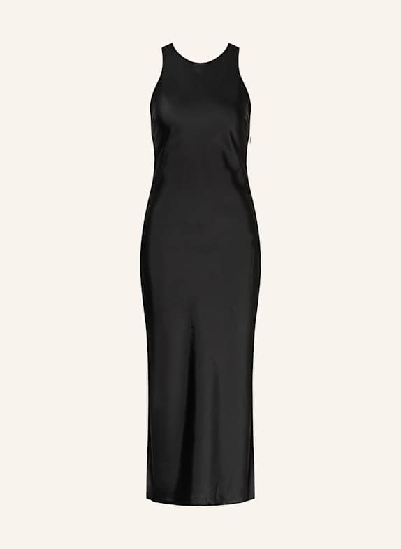 CLAUDIE PIERLOT Satinkleid SCHWARZ