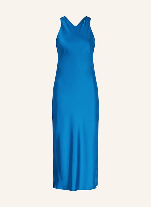 CLAUDIE PIERLOT Satinkleid BLAU