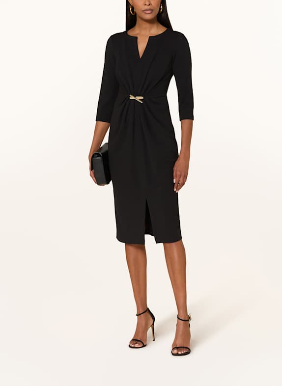 Joseph Ribkoff Etuikleid mit 3/4-Arm SCHWARZ