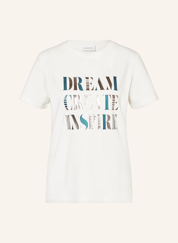 comma T-Shirt WEISS