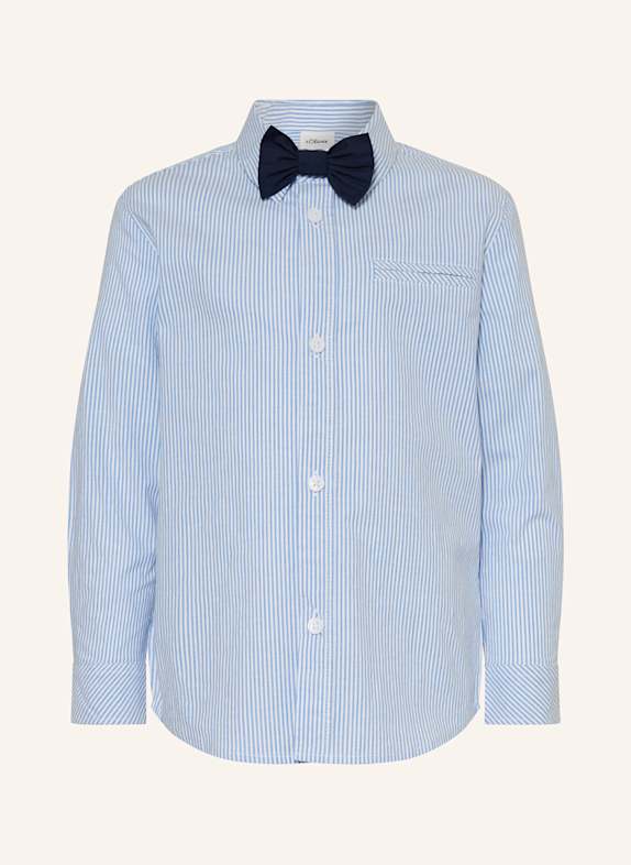 s.Oliver RED Hemd WEISS/ HELLBLAU