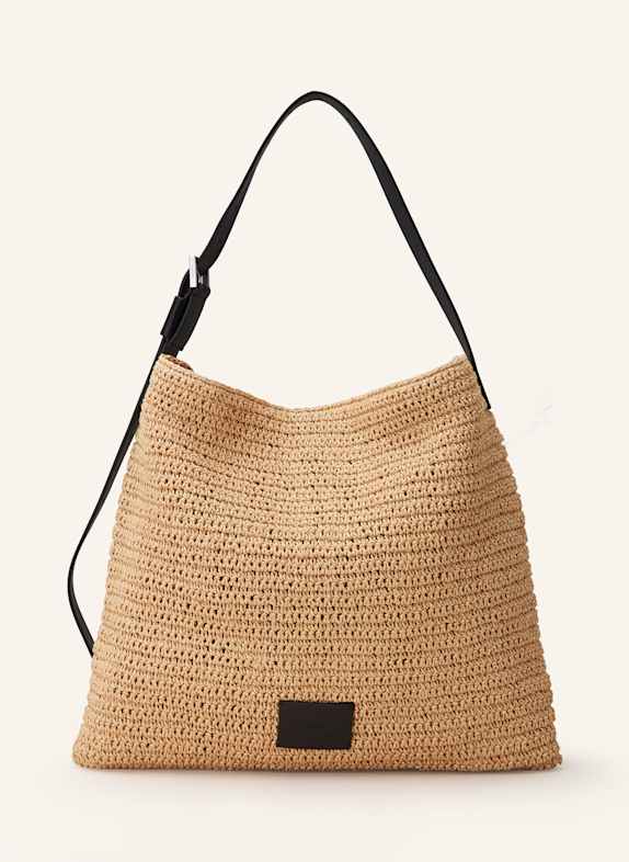 ALLSAINTS Torba shopper ASHA BEŻOWY / CZARNY