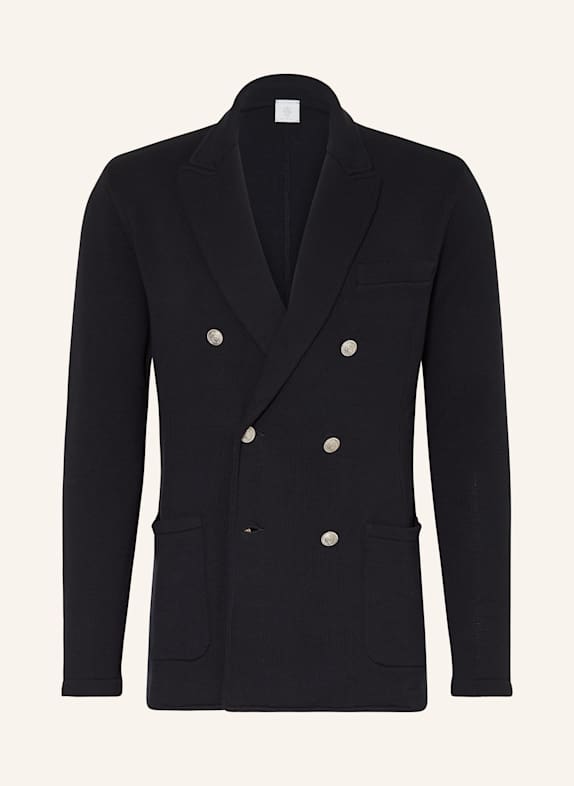 eleventy Stricksakko Extra Slim Fit DUNKELBLAU