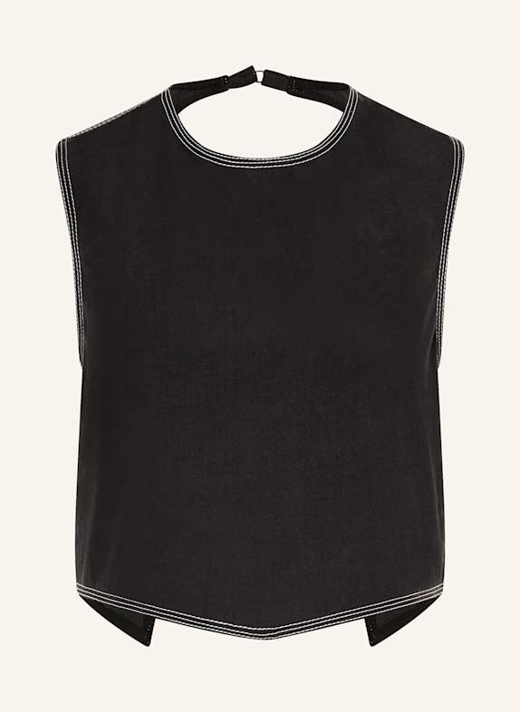 CLAUDIE PIERLOT Top SCHWARZ