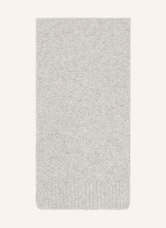 SAMSØE  SAMSØE Schal SAJEANNE mit Alpaka HELLGRAU