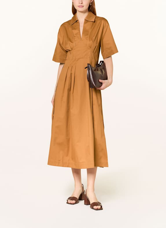 REISS Kleid DUNKELORANGE