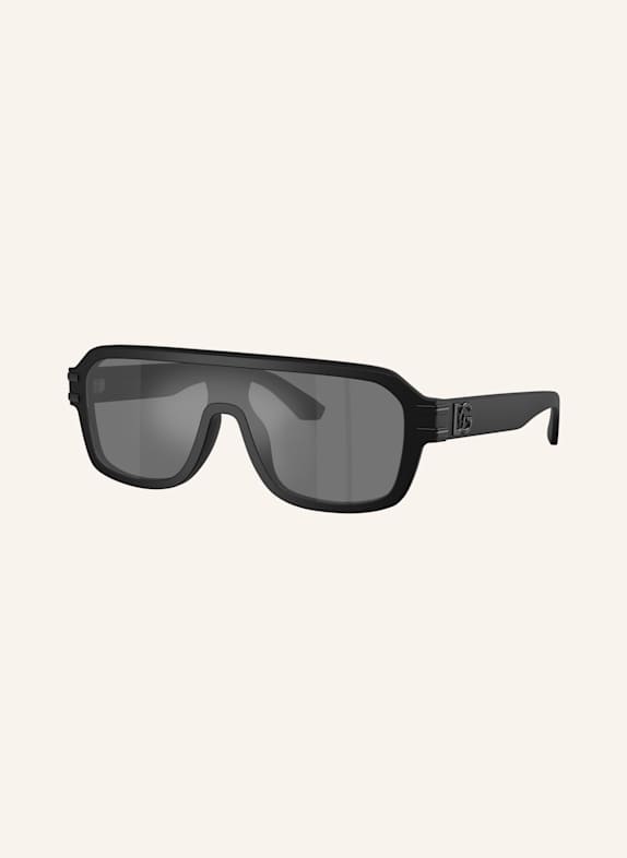 DOLCE & GABBANA Sunglasses DG4507 25256G - MATTE BLACK/ GRAY MIRRORED