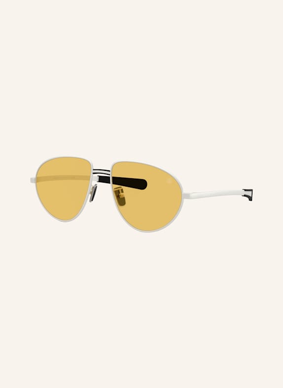 MONCLER Sonnenbrille ME4009 100485 - GRAU/ GELB