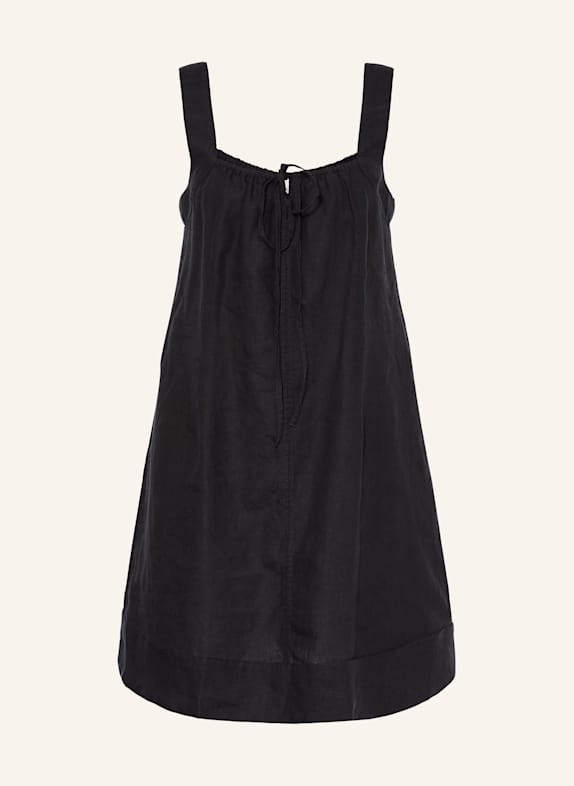 Marc O'Polo Leinenkleid SCHWARZ