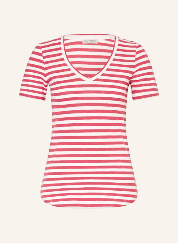 Marc O'Polo Strickshirt WEISS/ PINK
