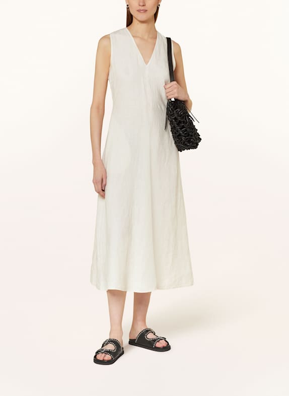 Marc O'Polo Robe en velours à manches 3/4 CRÈME