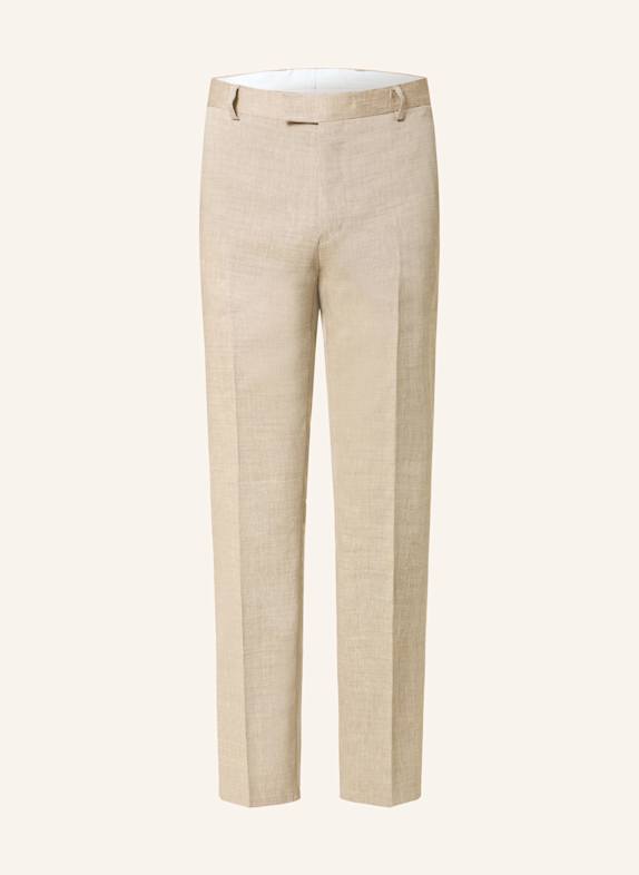 TIGER OF SWEDEN Anzughose TENSE Regular Fit mit Leinen 13L Soft Latte