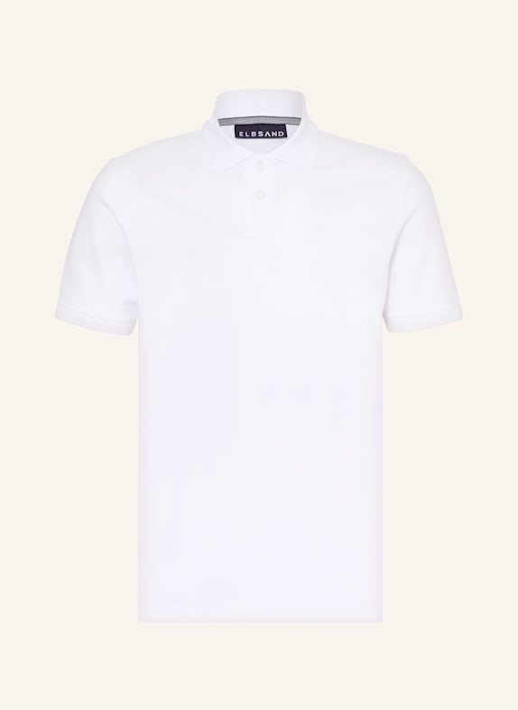 ELBSAND Piqué-Poloshirt LIAS WEISS