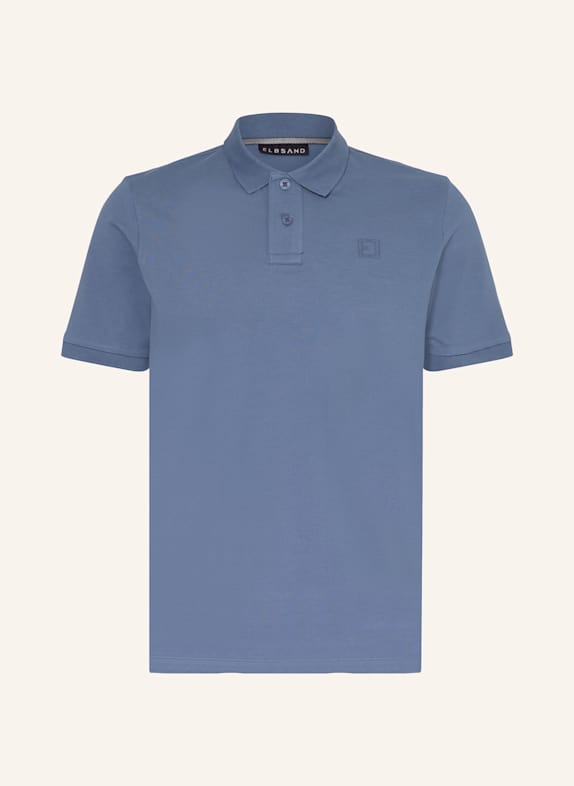 ELBSAND Piqué-Poloshirt LIAS BLAU
