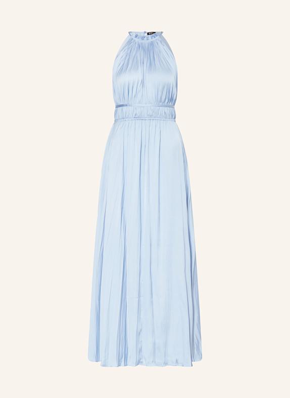 maje Kleid mit Plissees HELLBLAU