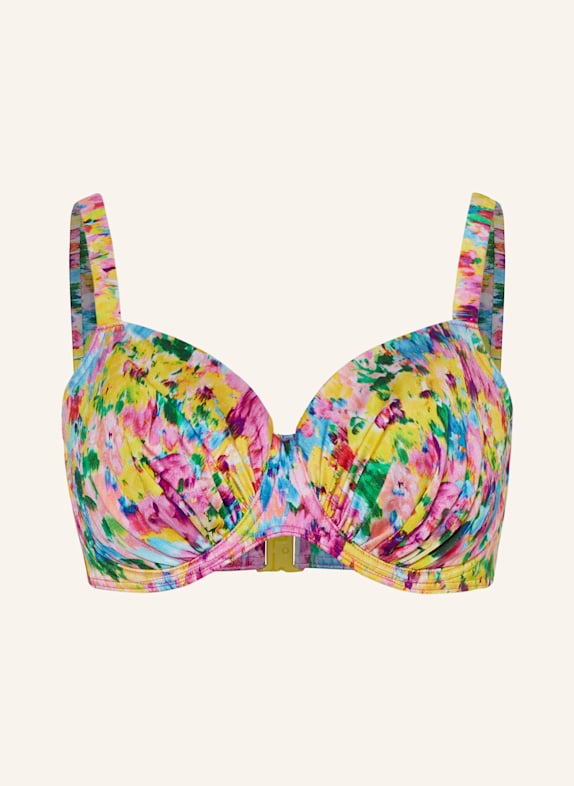 PrimaDonna Balconette-Bikini-Top UBUD PINK/ GELB/ BLAU