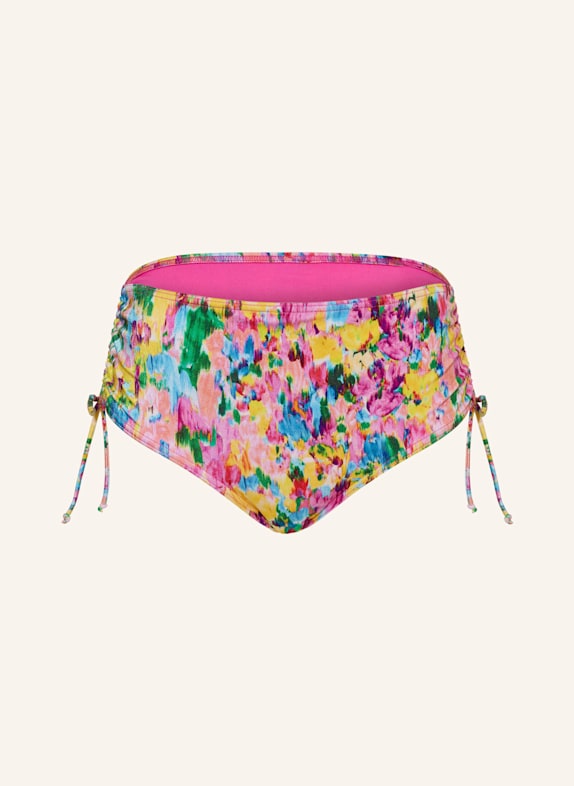 PrimaDonna High-Waist-Bikini-Hose UBUD PINK/ GELB/ TÜRKIS