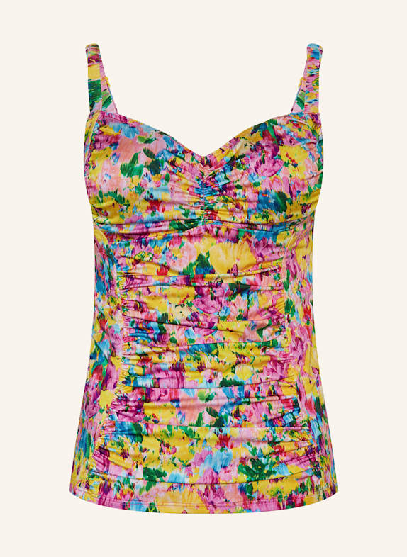 PrimaDonna Tankini top UBUD PINK/ YELLOW/ BLUE