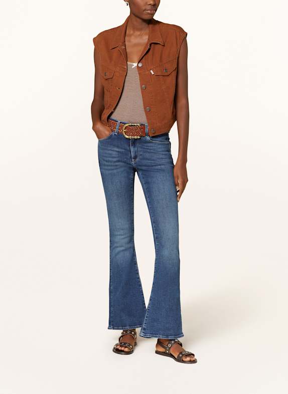G-Star Flared jeans 3301 H281 worn in icy blue