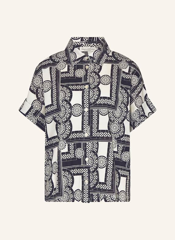 Marc O'Polo Blusenshirt SCHWARZ/ ECRU
