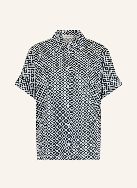 Marc O'Polo Blusenshirt DUNKELBLAU/ WEISS/ MINT