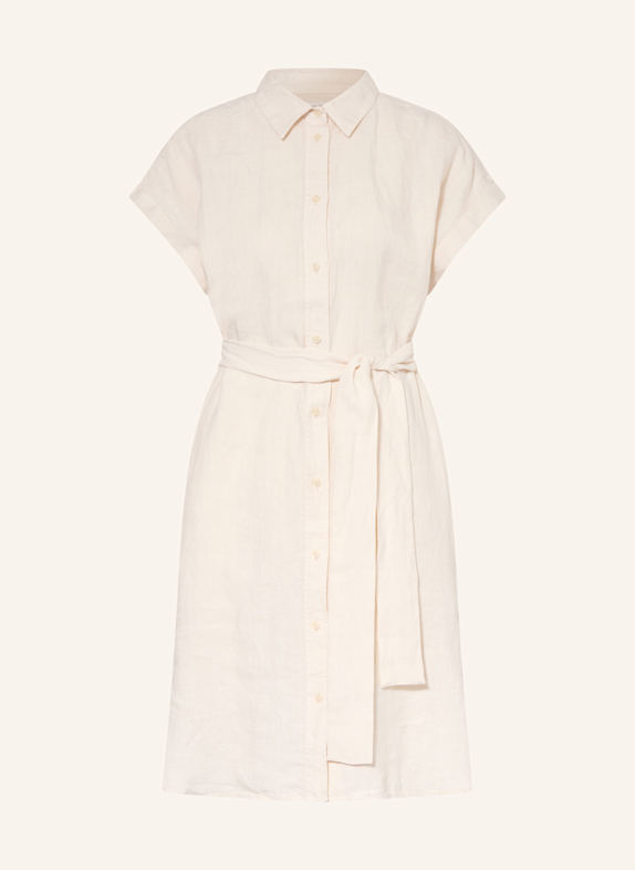 Marc O'Polo Hemdblusenkleid aus Leinen CREME