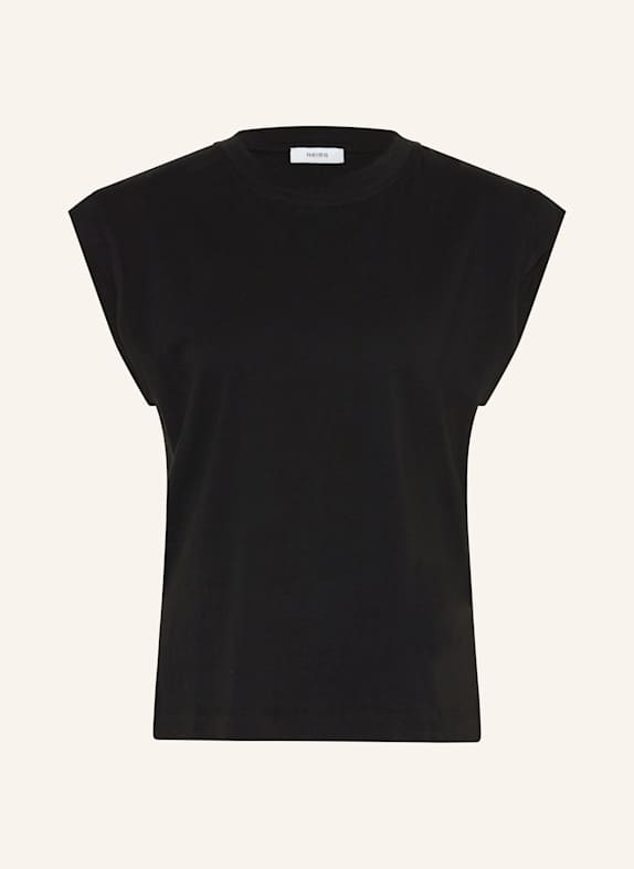 REISS T-Shirt SCHWARZ