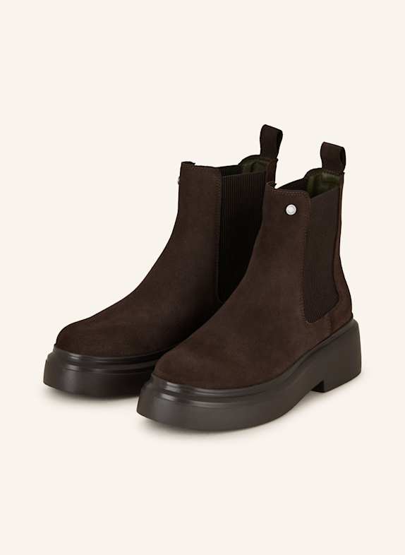 Barbour Chelsea Boots CELINA DUNKELBRAUN