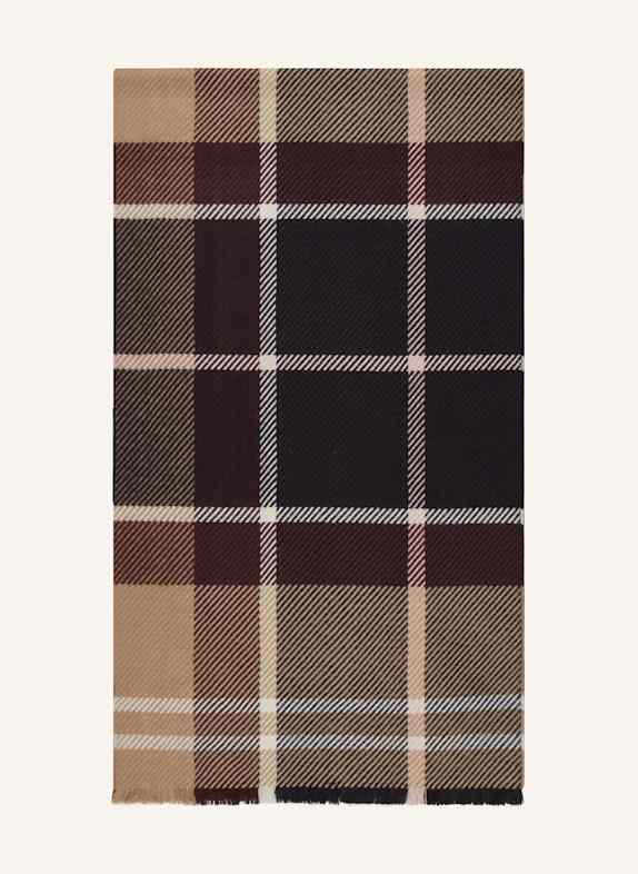 Barbour Schal BLAIR DUNKELGRÜN / DUNKELBLAU / HELLROSA