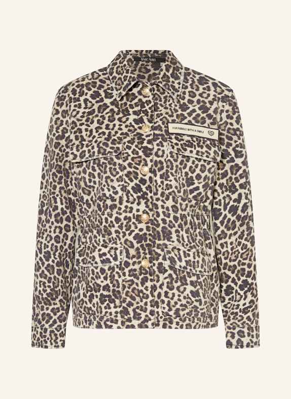 MARC AUREL Fieldjacket SCHWARZ/ BRAUN/ CREME