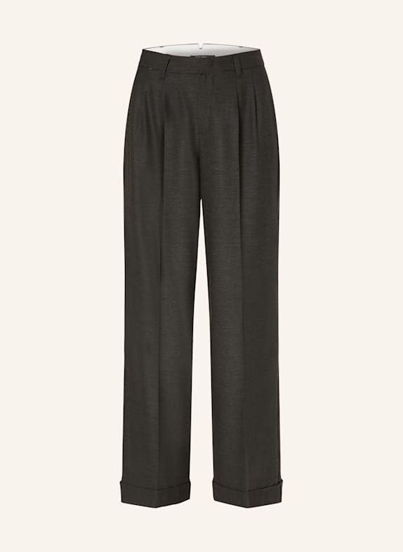 MARC AUREL Marlenehose DUNKELGRAU