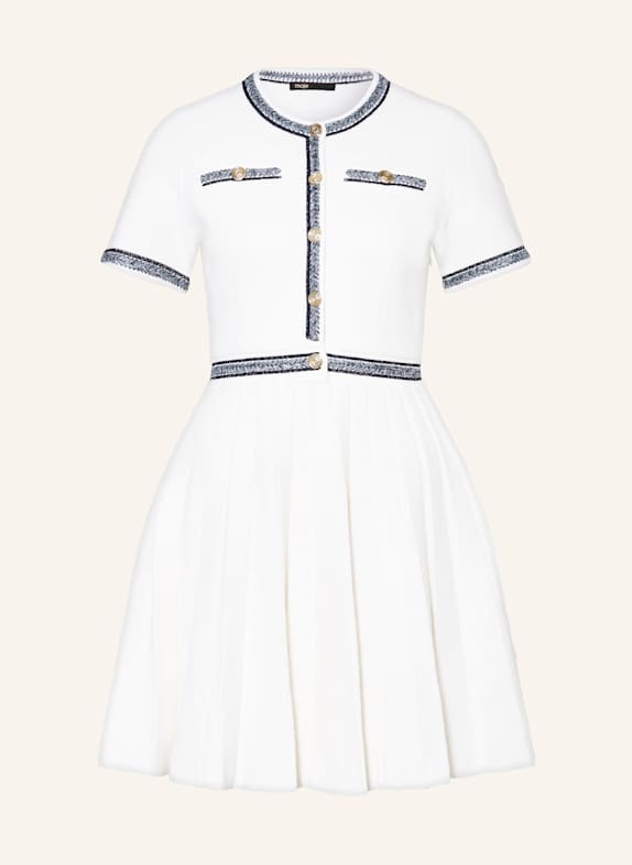 maje Plisseekleid ECRU
