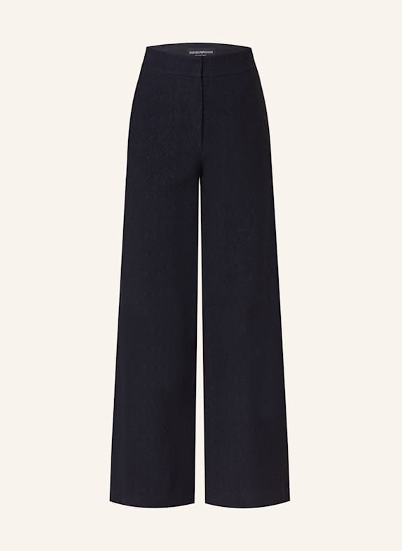 EMPORIO ARMANI Marlenehose DUNKELBLAU