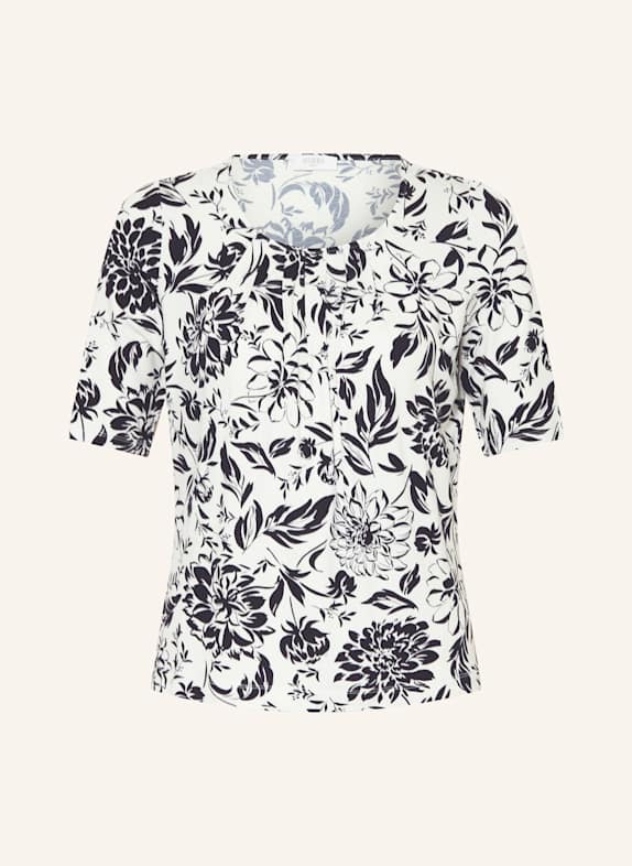 HOBBS T-Shirt JACQUELINE ECRU/ DUNKELBLAU